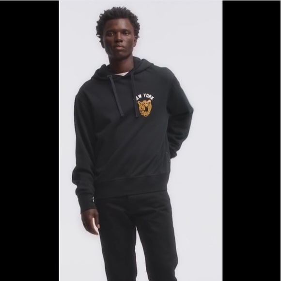 ๐ RAG & BONE NY ORGANIC COTTON HOODIE ๐ - Picture 3 of 9